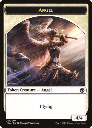 Angel Token (001) [Iconic Masters Tokens] | Cracking-Singles