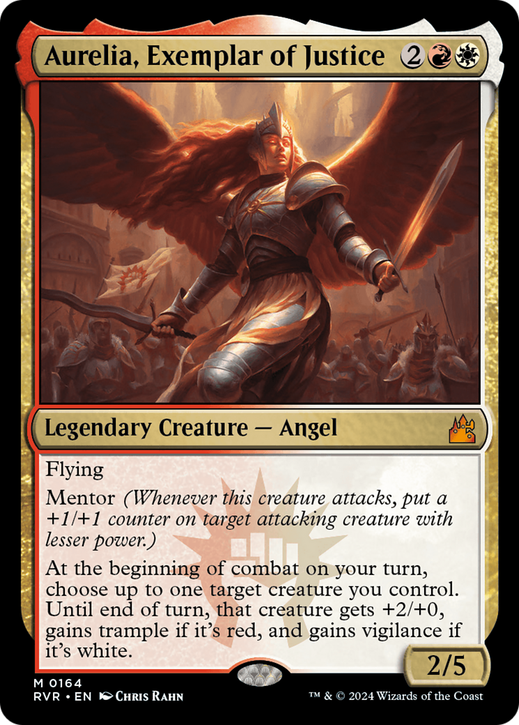 Aurelia, Exemplar of Justice [Ravnica Remastered] | Cracking-Singles