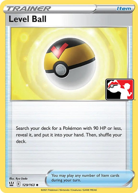 Level Ball (129/163) [Prize Pack Series One] | Cracking-Singles