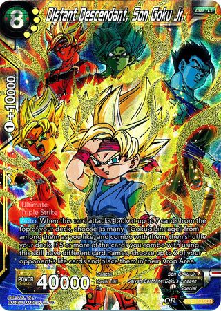 Distant Descendant, Son Goku Jr. [BT4-123] | Cracking-Singles