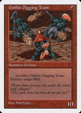 Goblin Digging Team [Anthologies] | Cracking-Singles