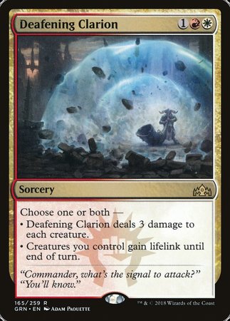 Deafening Clarion [Guilds of Ravnica] | Cracking-Singles