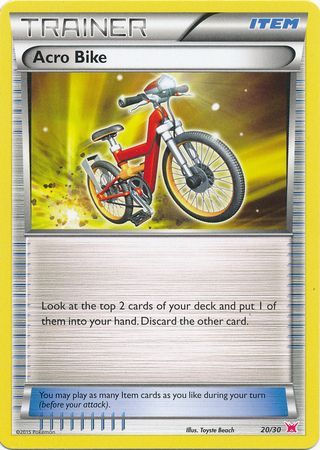 Acro Bike (20/30) [XY: Trainer Kit 2 - Latias] | Cracking-Singles