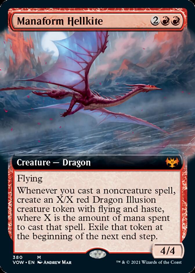 Manaform Hellkite (Extended) [Innistrad: Crimson Vow] | Cracking-Singles