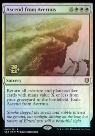 Ascend from Avernus [Commander Legends: Battle for Baldur's Gate Prerelease Promos] | Cracking-Singles