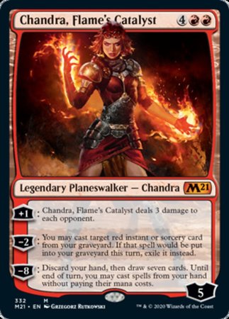 Chandra, Flame's Catalyst [Core Set 2021] | Cracking-Singles