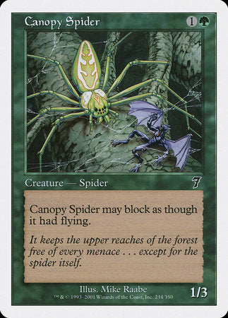 Canopy Spider [Seventh Edition] | Cracking-Singles