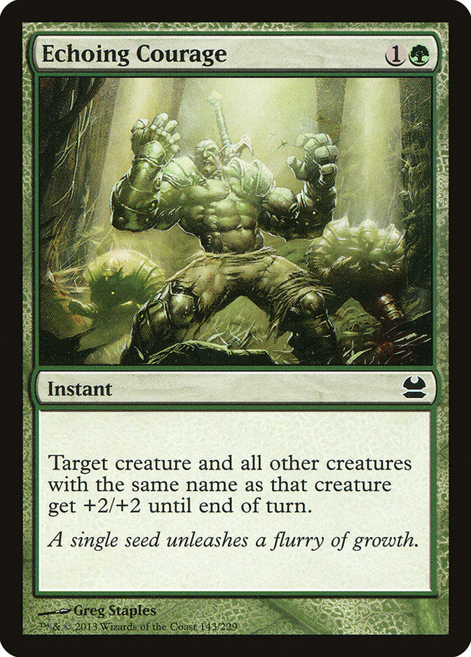 Echoing Courage [Modern Masters] | Cracking-Singles