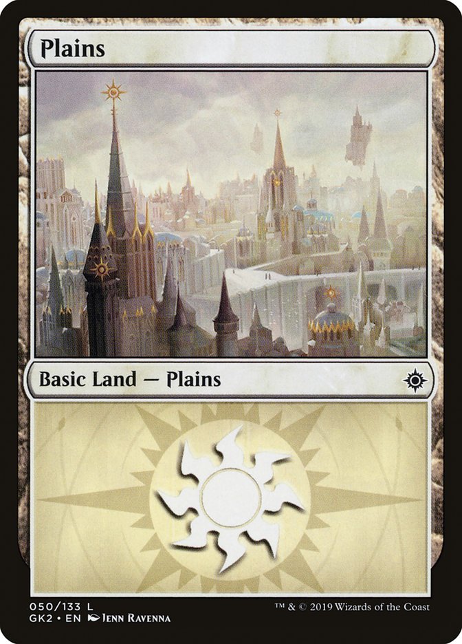 Plains (50) [Ravnica Allegiance Guild Kit] | Cracking-Singles