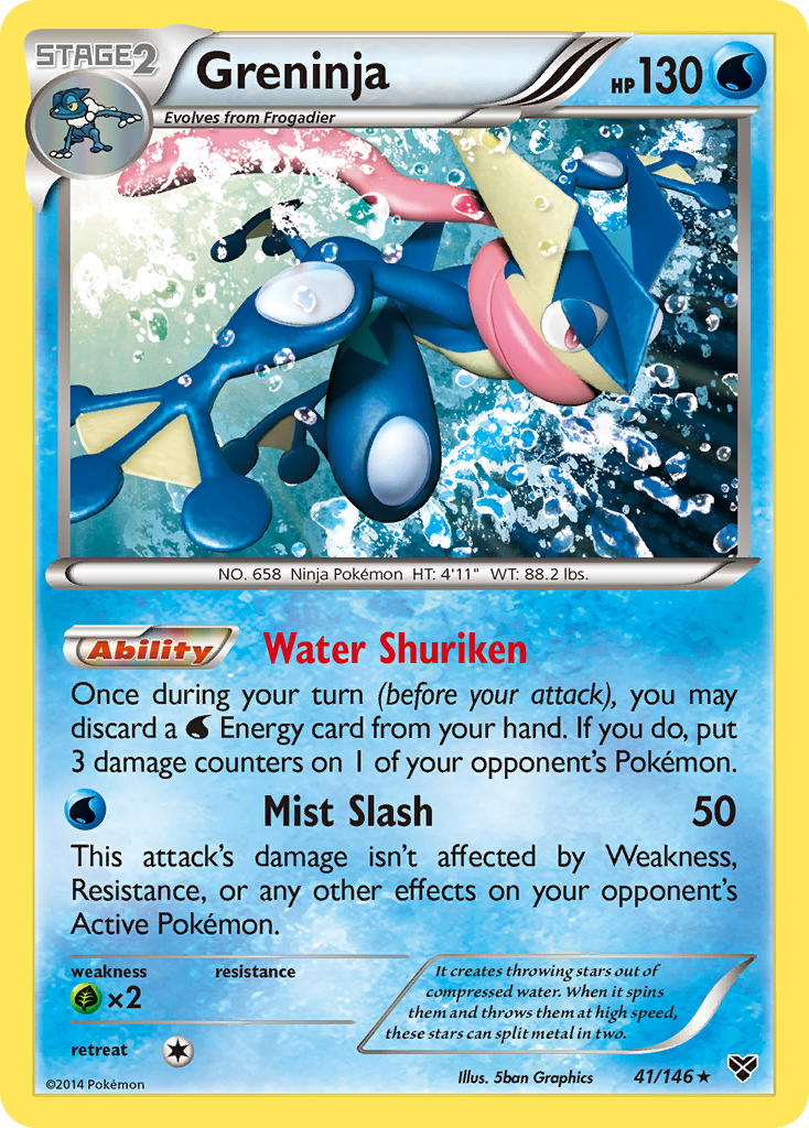 Greninja (41/146) [XY: Base Set] | Cracking-Singles