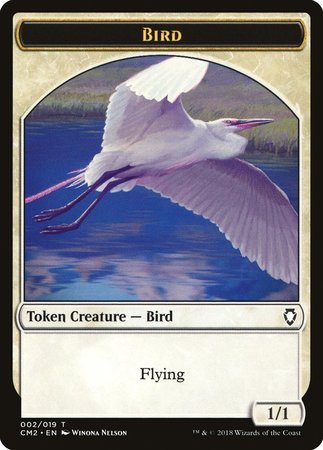 Bird Token [Commander Anthology Volume II Tokens] | Cracking-Singles