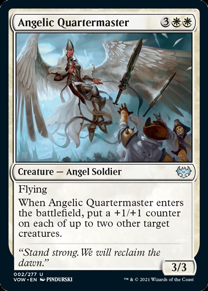 Angelic Quartermaster [Innistrad: Crimson Vow] | Cracking-Singles