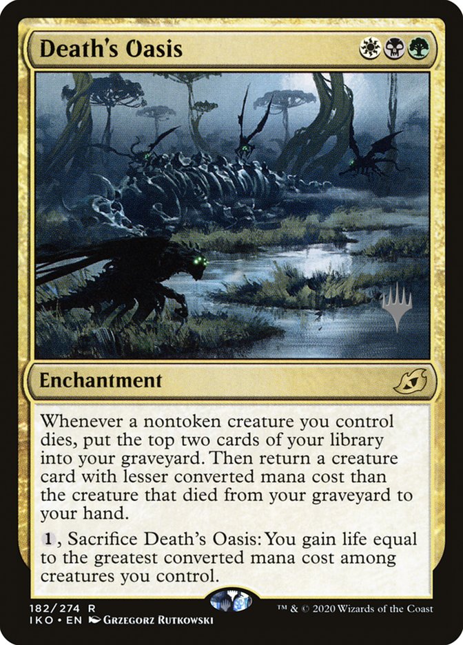 Death's Oasis (Promo Pack) [Ikoria: Lair of Behemoths Promos] | Cracking-Singles