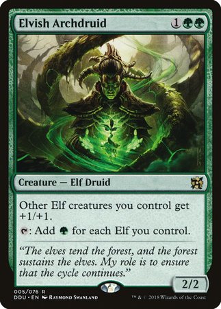 Elvish Archdruid [Duel Decks: Elves vs. Inventors] | Cracking-Singles