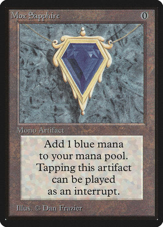 Mox Sapphire [Limited Edition Beta] | Cracking-Singles