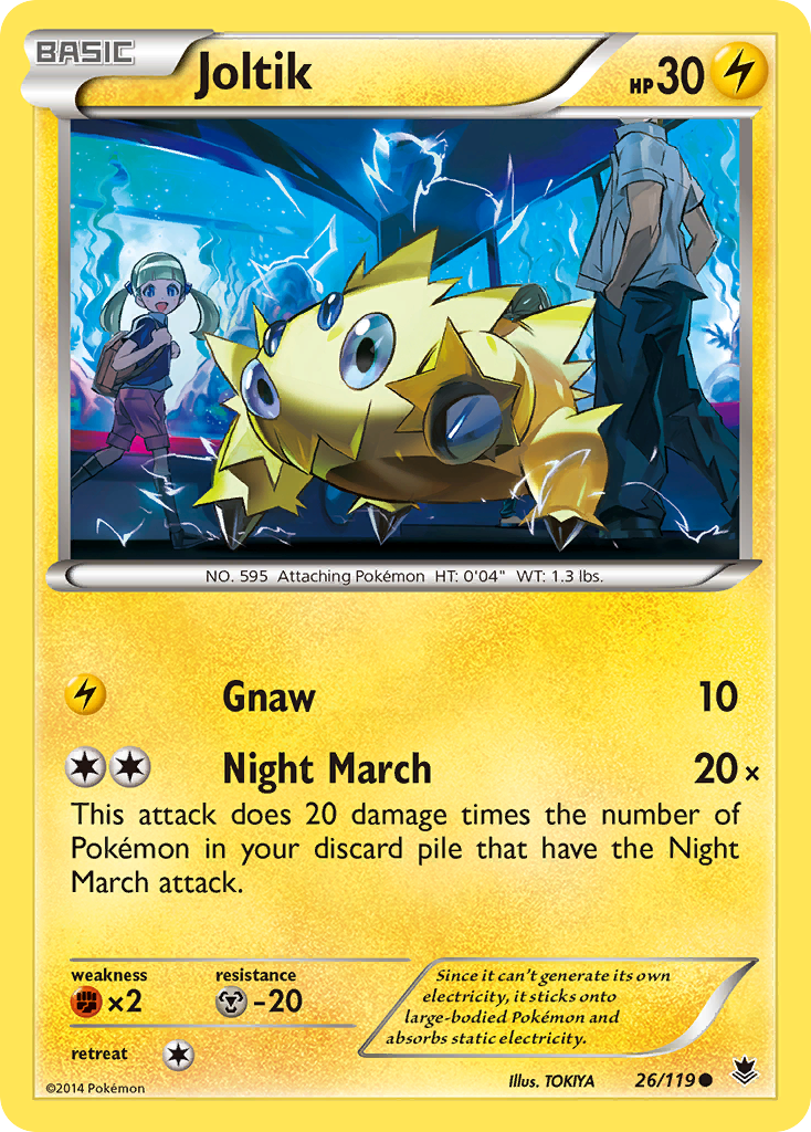 Joltik (26/119) [XY: Phantom Forces] | Cracking-Singles