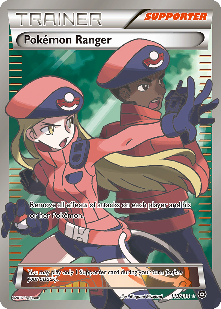 Pokemon Ranger (113/114) [XY: Steam Siege] | Cracking-Singles