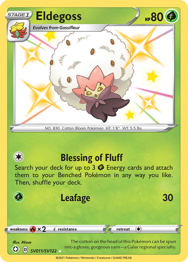 Eldegoss (SV011/SV122) [Sword & Shield: Shining Fates] | Cracking-Singles