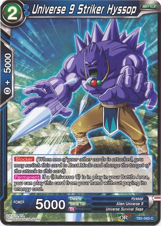 Universe 9 Striker Hyssop [TB1-043] | Cracking-Singles