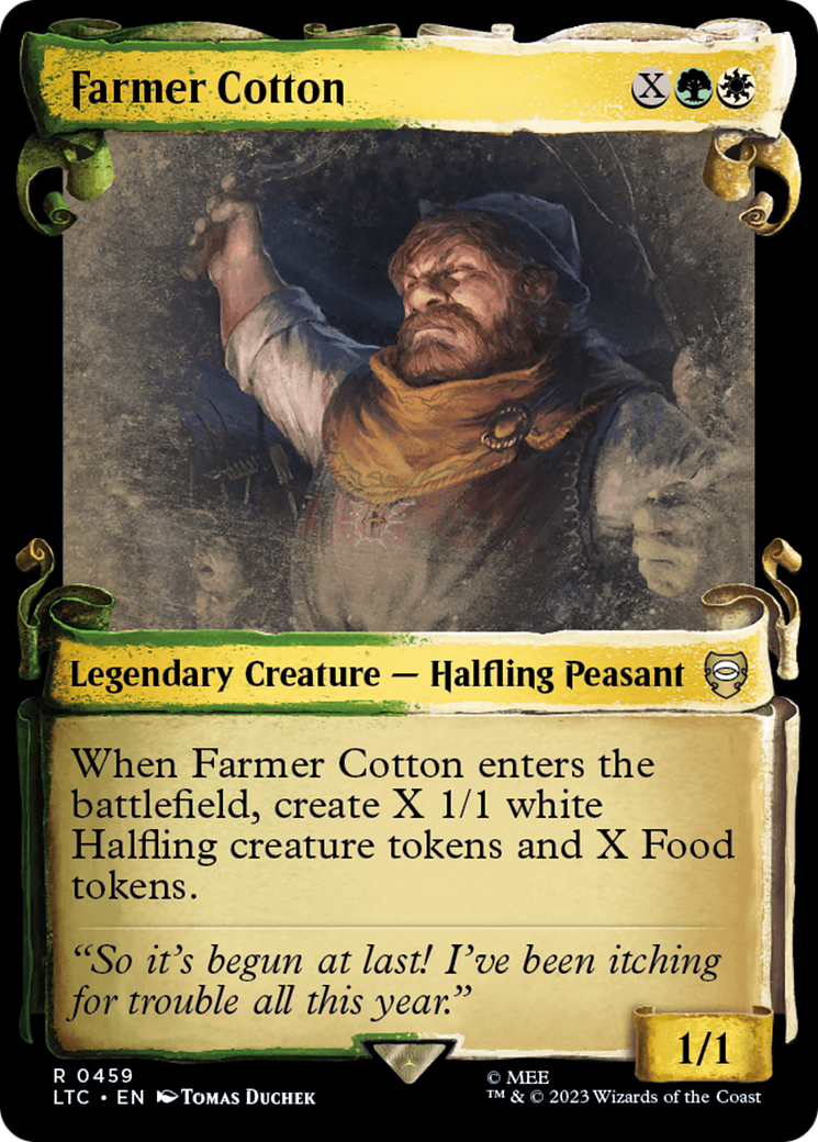 Farmer Cotton [The Lord of the Rings: Tales of Middle-Earth Commander Showcase Scrolls] | Cracking-Singles