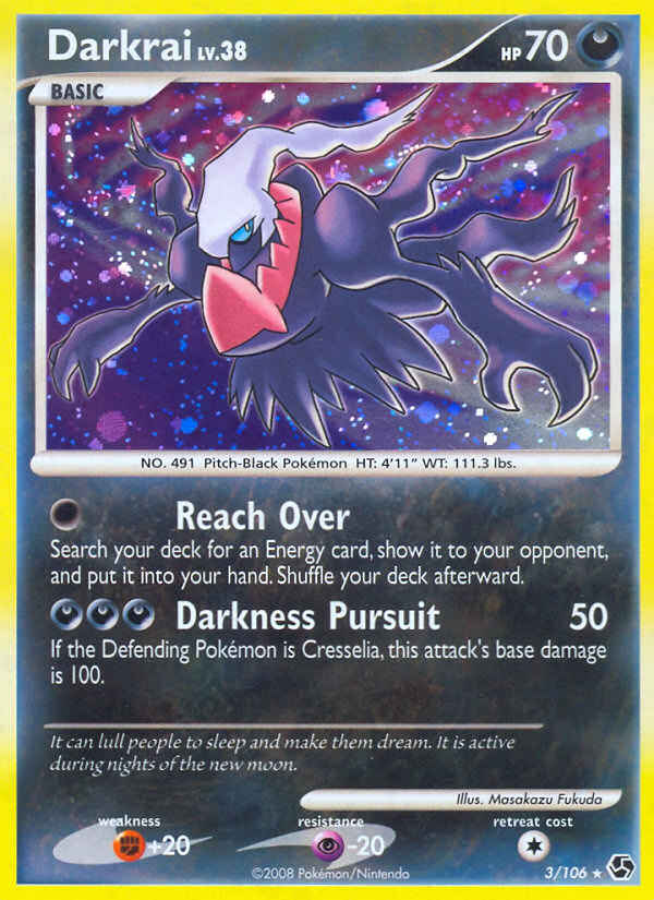 Darkrai (3/106) [Diamond & Pearl: Great Encounters] | Cracking-Singles