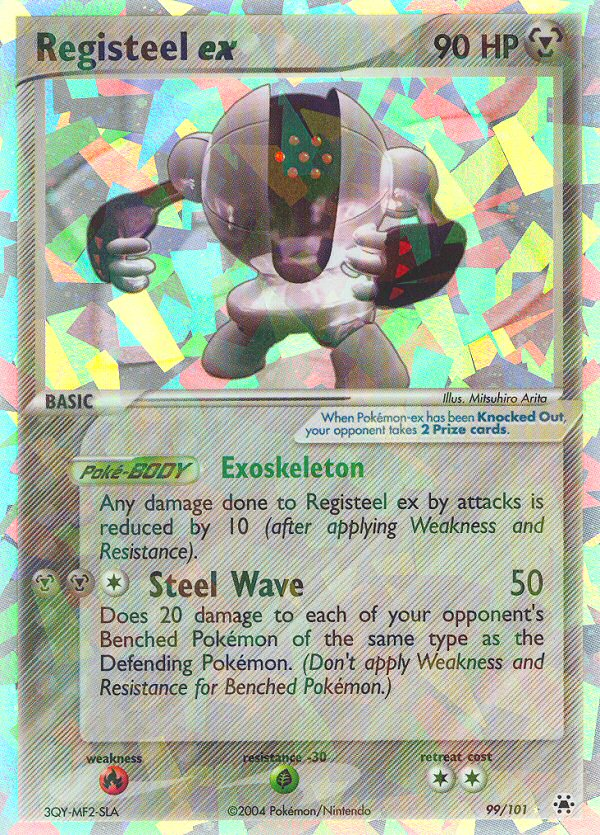 Registeel ex (99/101) [EX: Hidden Legends] | Cracking-Singles