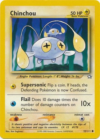 Chinchou (55/111) [Neo Genesis Unlimited] | Cracking-Singles