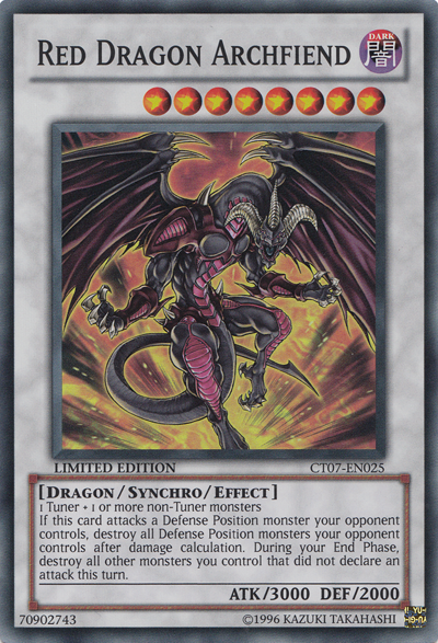 Red Dragon Archfiend [CT07-EN025] Super Rare | Cracking-Singles