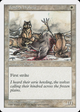 Tundra Wolves [Fifth Edition] | Cracking-Singles