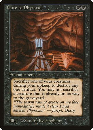 Gate to Phyrexia [Antiquities] | Cracking-Singles