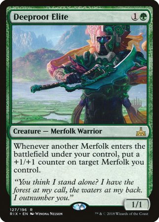 Deeproot Elite [Rivals of Ixalan Promos] | Cracking-Singles