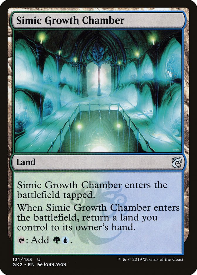 Simic Growth Chamber [Ravnica Allegiance Guild Kit] | Cracking-Singles