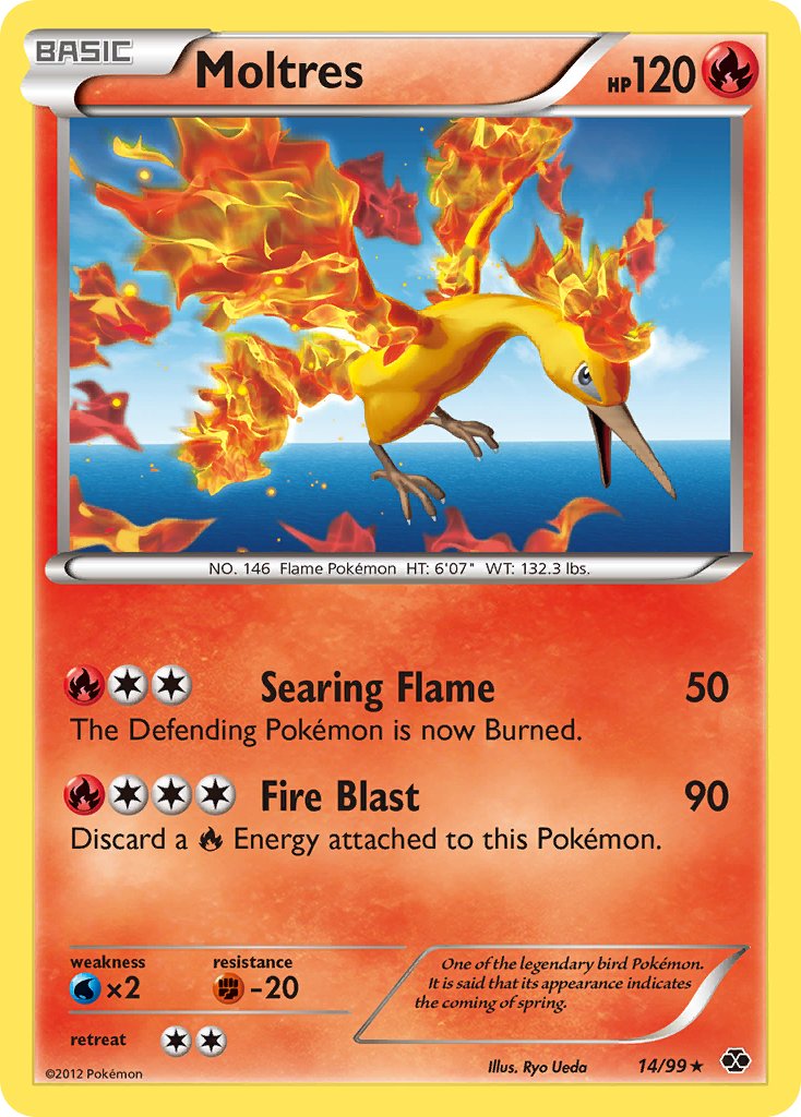 Moltres (14/99) (Blister Exclusive) [Black & White: Next Destinies] | Cracking-Singles