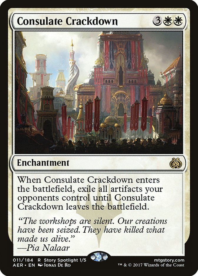 Consulate Crackdown [Aether Revolt] | Cracking-Singles