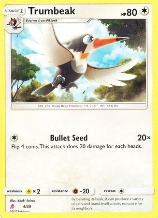 Trumbeak (4/30) [Sun & Moon: Trainer Kit - Lycanroc] | Cracking-Singles