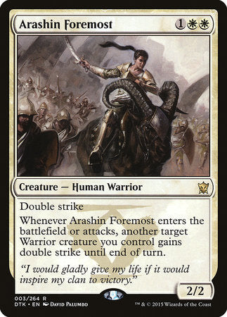 Arashin Foremost [Dragons of Tarkir] | Cracking-Singles