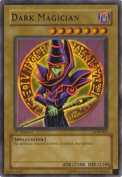 Dark Magician [LOB-005] Ultra Rare | Cracking-Singles