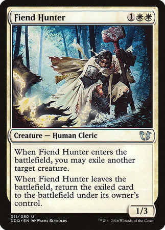 Fiend Hunter [Duel Decks: Blessed vs. Cursed] | Cracking-Singles