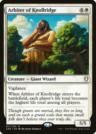 Arbiter of Knollridge [Commander Anthology Volume II] | Cracking-Singles