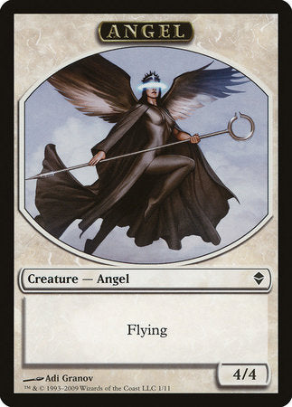 Angel Token [Zendikar Tokens] | Cracking-Singles