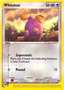 Whismur (019) (Cosmos Holo) [Nintendo: Black Star Promos] | Cracking-Singles