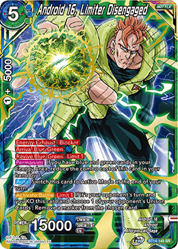 Android 16, Limiter Disengaged (BT14-149) [Cross Spirits] | Cracking-Singles