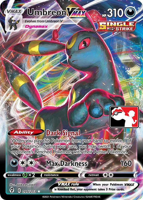 Umbreon VMAX (095/203) [Prize Pack Series One] | Cracking-Singles