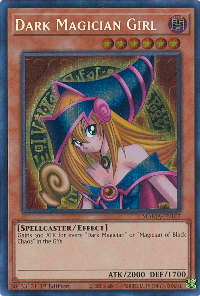 Dark Magician Girl [MAMA-EN107] Ultra Pharaoh's Rare | Cracking-Singles