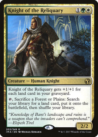 Knight of the Reliquary [Iconic Masters] | Cracking-Singles