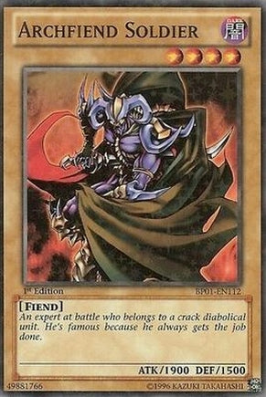 Archfiend Soldier [BP01-EN112] Starfoil Rare | Cracking-Singles