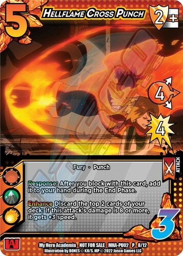 Hellflame Cross Punch [Crimson Rampage Promos] | Cracking-Singles