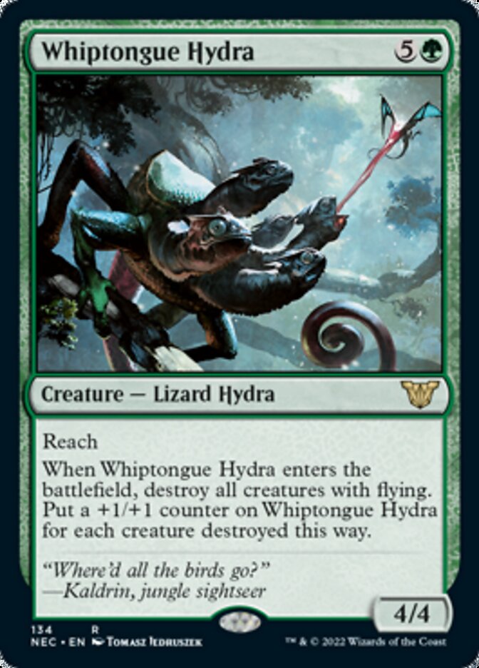 Whiptongue Hydra [Kamigawa: Neon Dynasty Commander] | Cracking-Singles