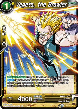 Vegeta, the Brawler (BT14-101) [Cross Spirits] | Cracking-Singles