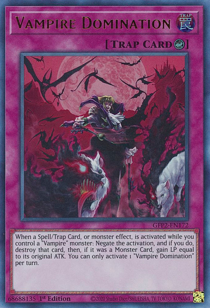 Vampire Domination [GFP2-EN172] Ultra Rare | Cracking-Singles